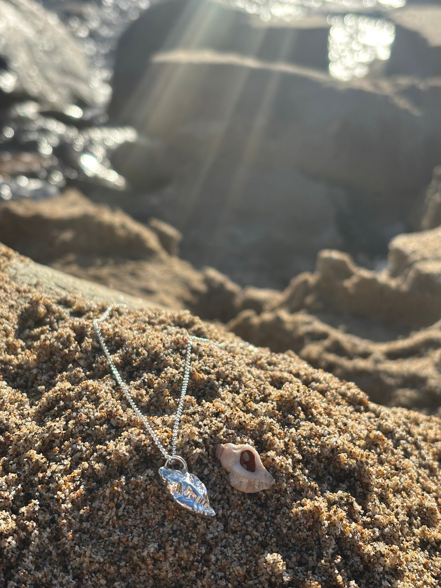 Silver Shell Pendant