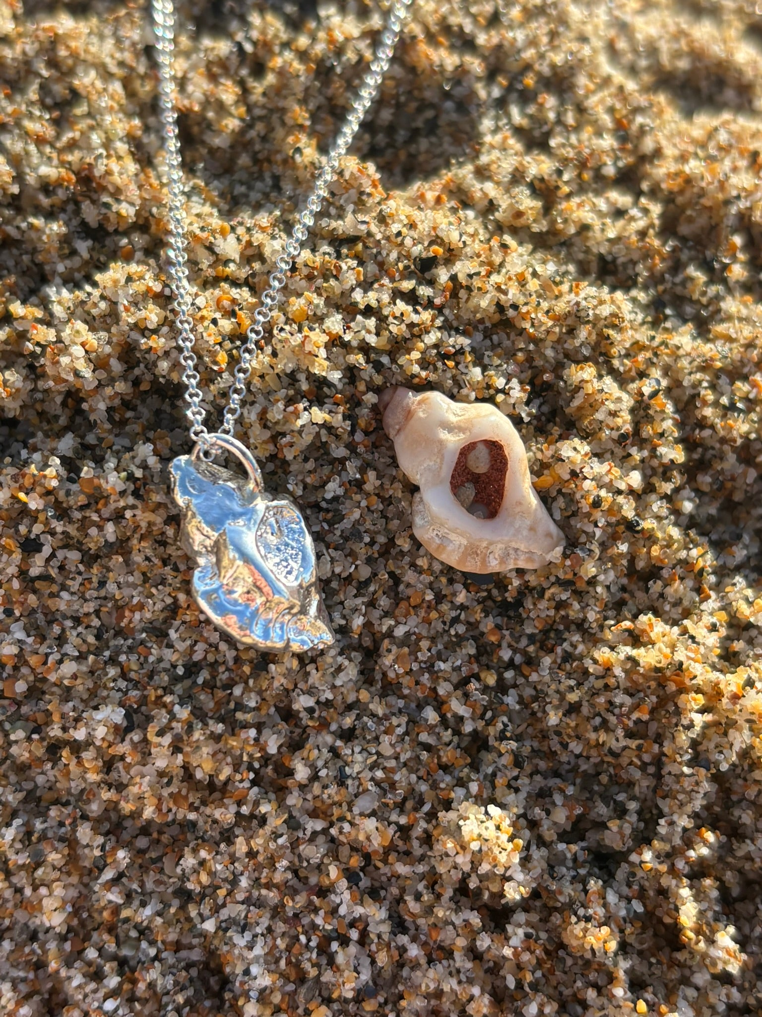 Silver Shell Pendant