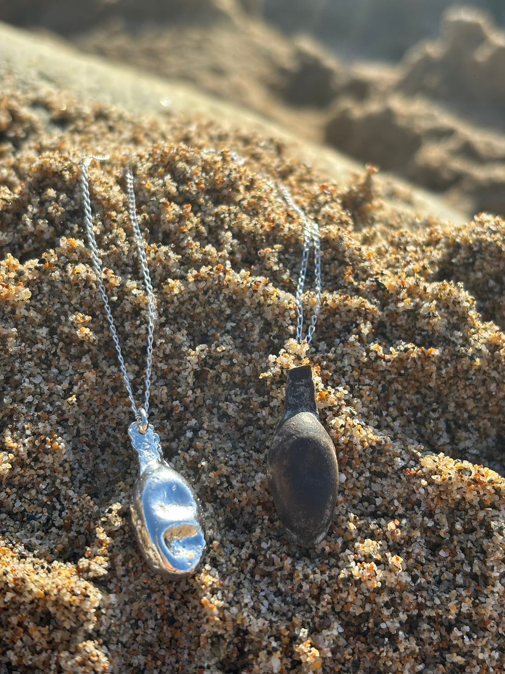 Sterling Silver Seaweed Pod
