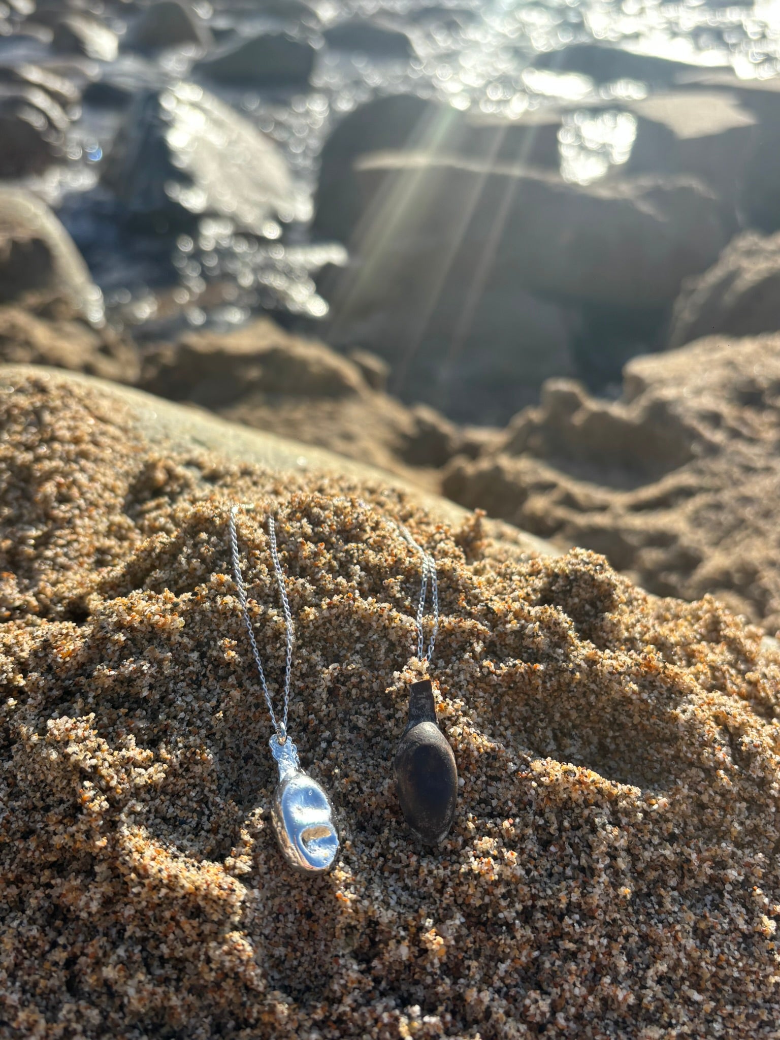 Sterling Silver Seaweed Pod