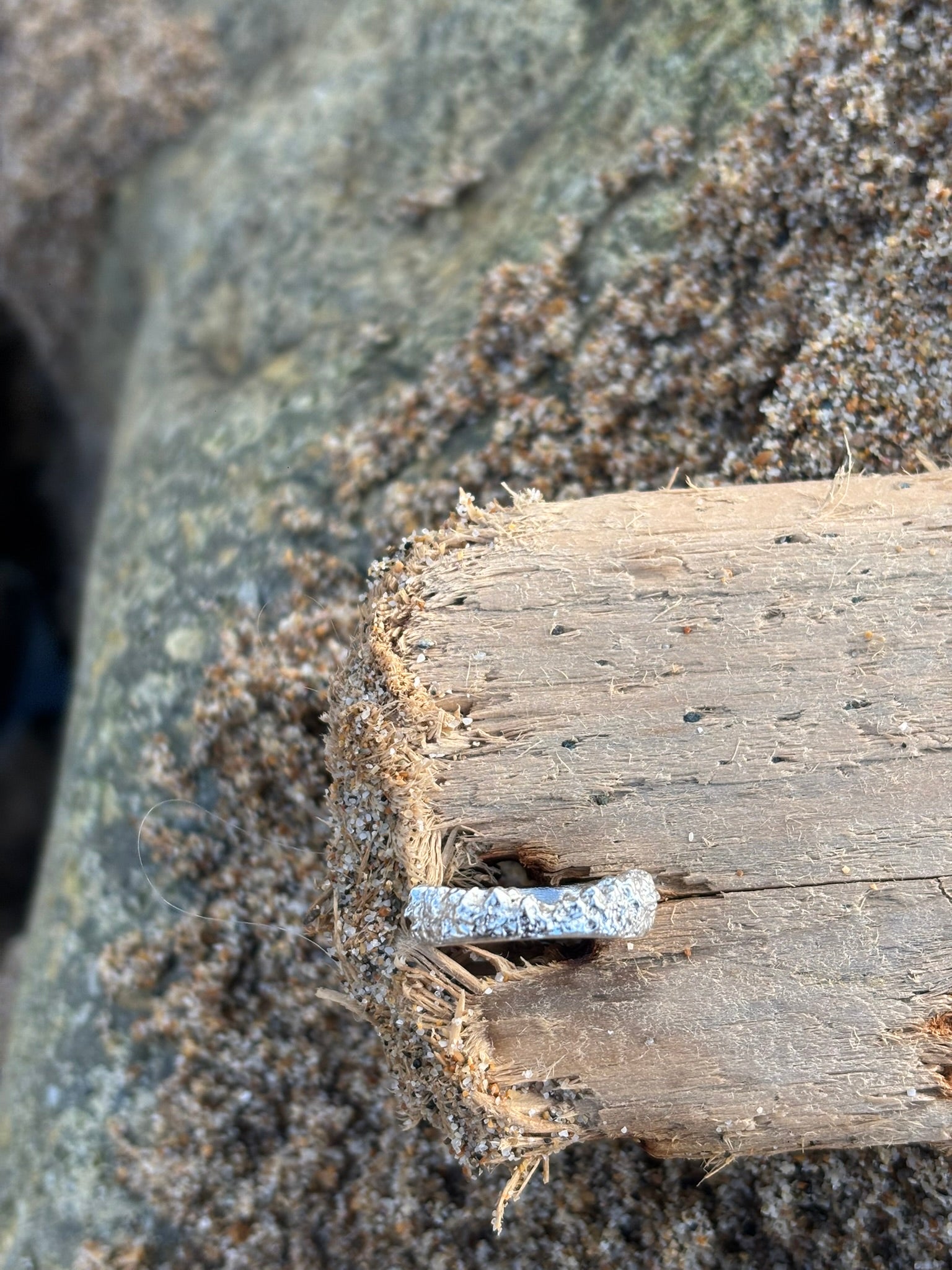 Silver Shoreline Ring