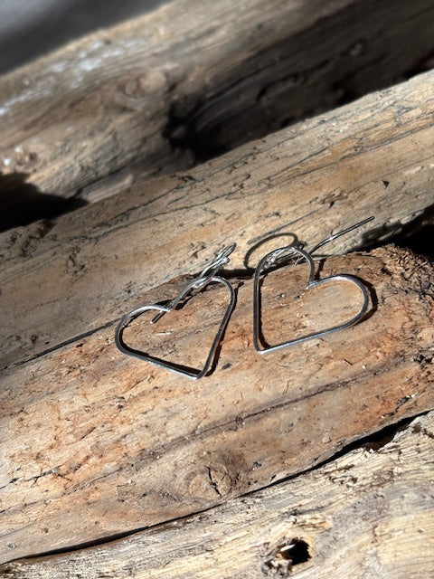 Love of the Ocean Heart Earrings